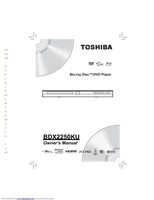 Toshiba BDX2250KU Blu-Ray DVD Player Operating Manual